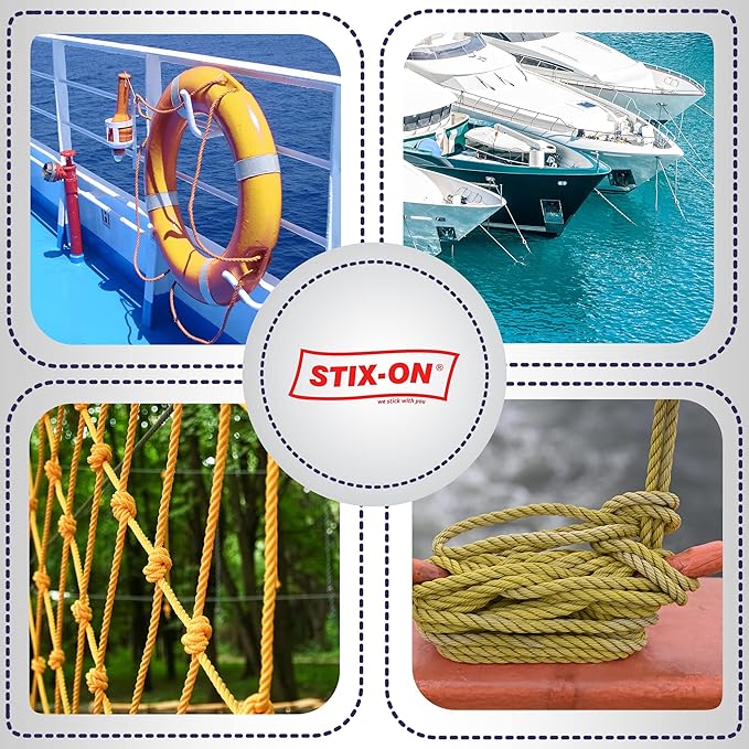 Various ropes and marine safety equipment
